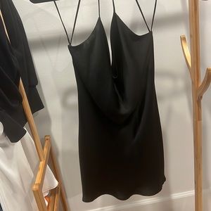 Zara Cowl Neck Cocktail Dress